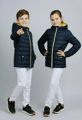 Wearium BlueBolt Bomber Jacket - Kids