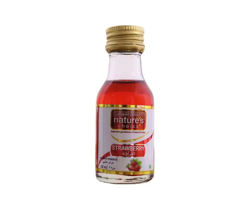 Natures Choice STRAWBERRY ESSCENE 28ML, RED & WHITE