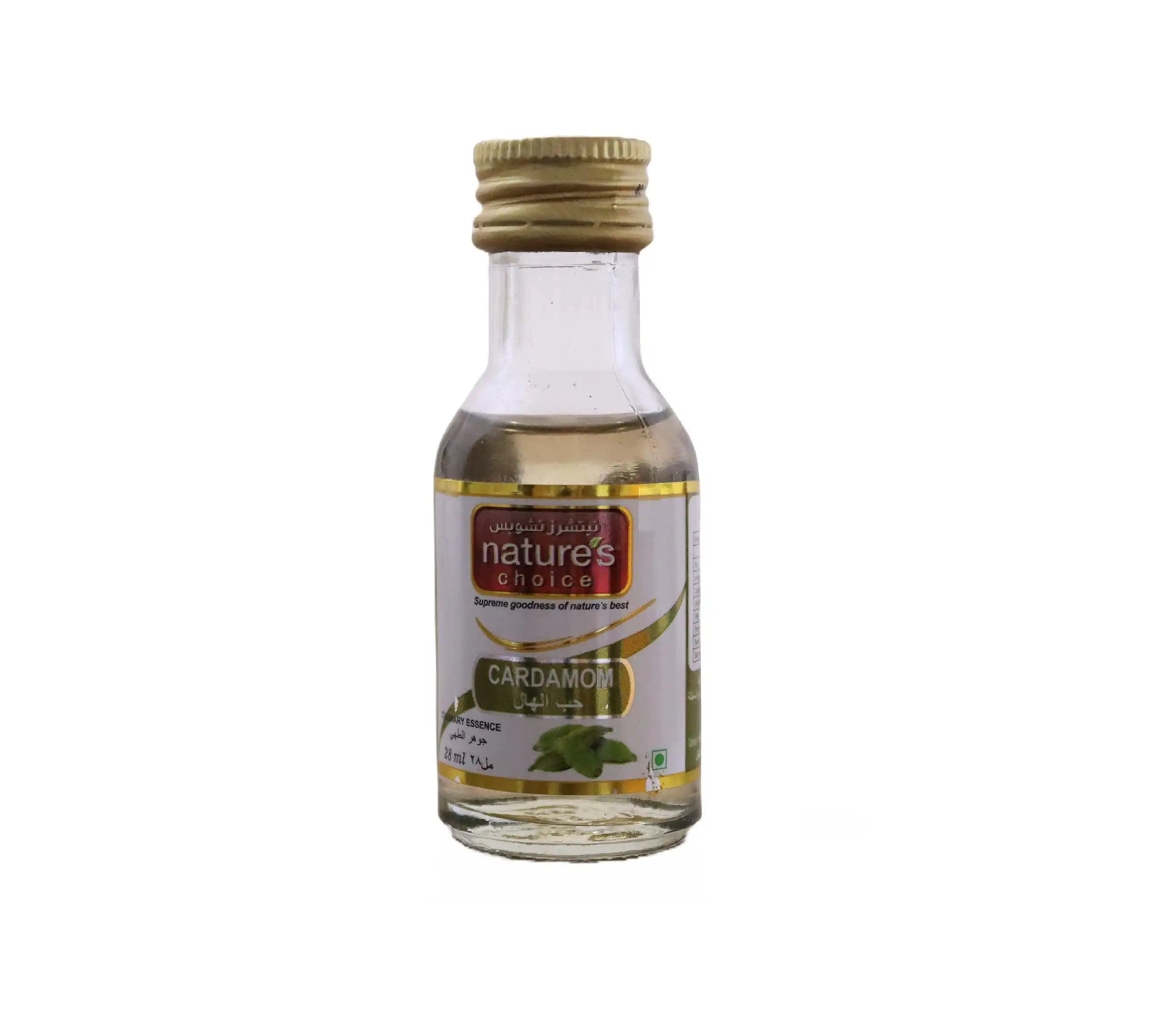 Natures Choice CARDAMOM ESSCENE 28ML, GREEN & WHITE