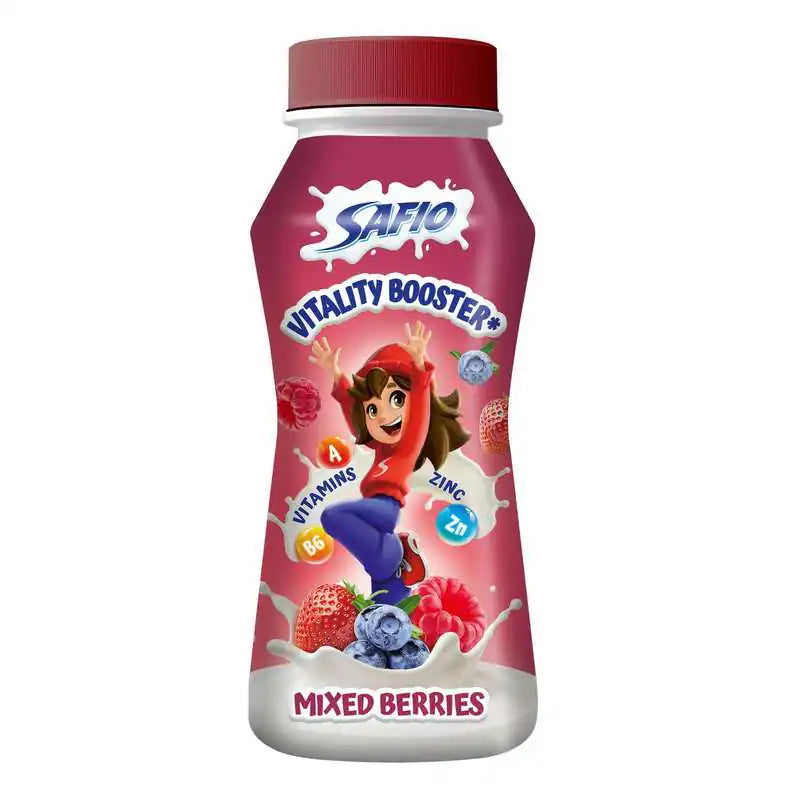 Safio Mixed Berry Flavoured mixed berries Milk, 170 ml