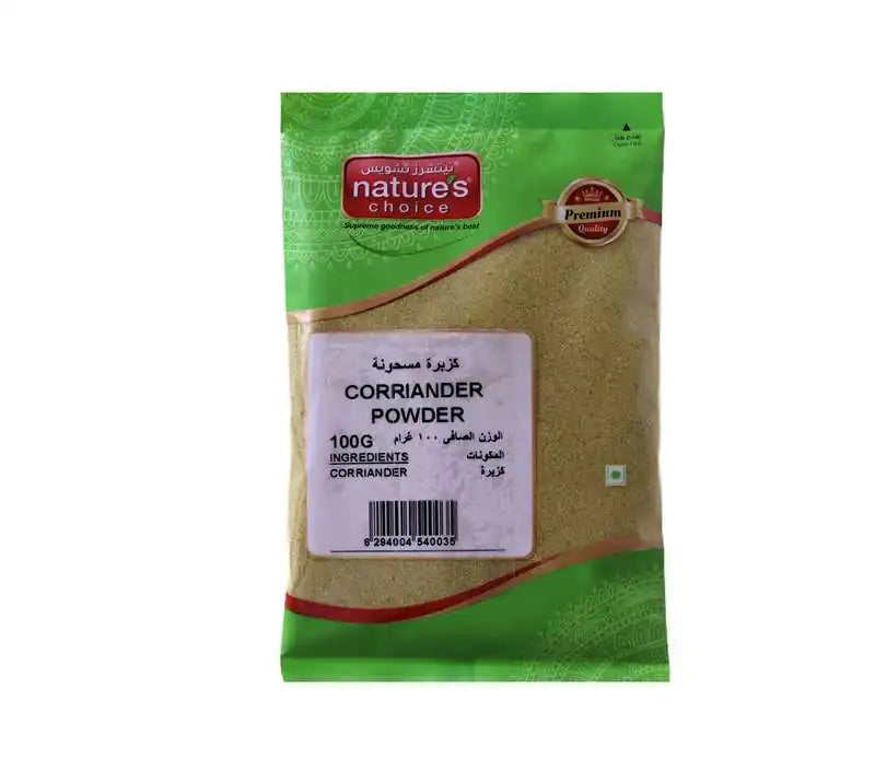 Natures Choice Corriander Powder In Pouch, 100 gm