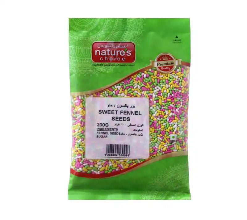 Natures Choice Sweet Fennel Seeds, 200 gm