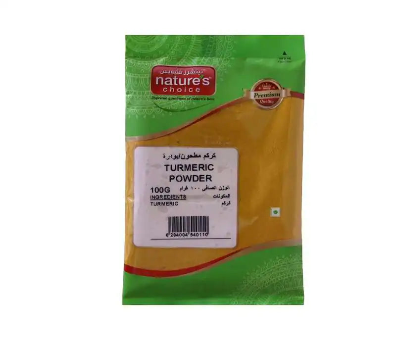 Natures Choice Turmeric Powder In Pouch, 100 Gm