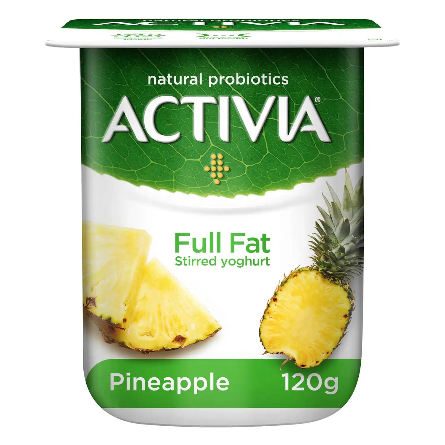 Activia Spoonable Full Fat Pineapple Yoghurt 120 g