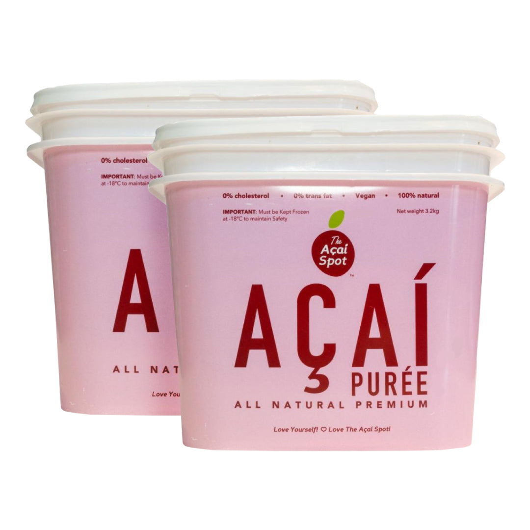 THE ACAI SPOT Acai Sorbet with Guarana - 3.2kg (Pack of 2)