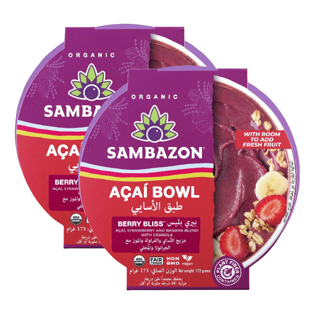 SAMBAZON Acai Bowl Berry Bliss - 173g (Pack of 2)