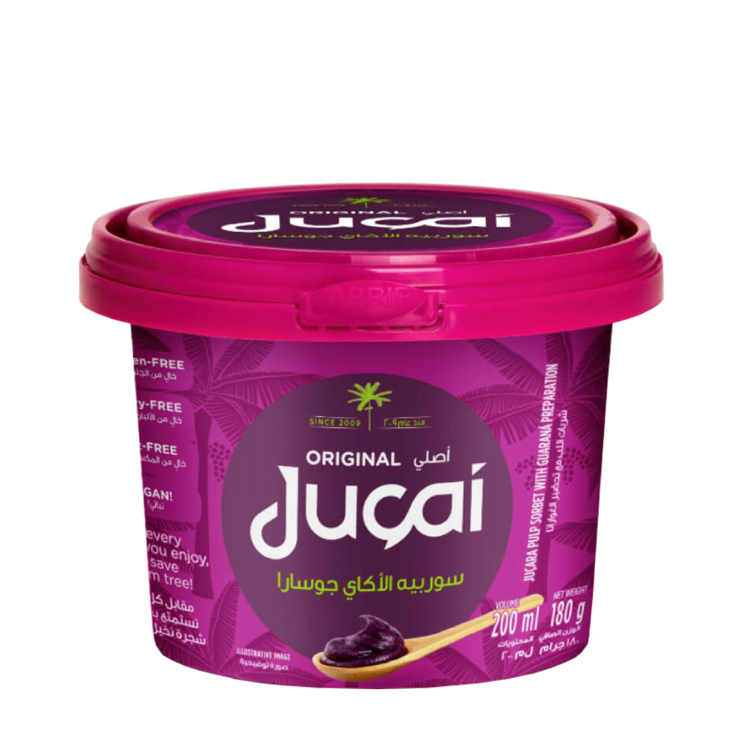 JUCAI Acai Sorbet Original - 200ml (Pack of  2)