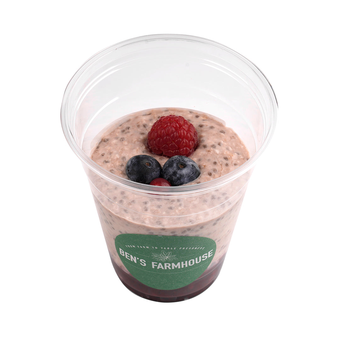 BEN'S FARMHOUSE Overnight Oats Blueberry - 230g (Pack of 2)