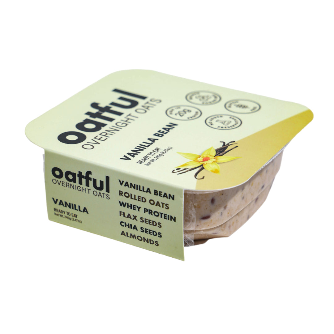 OATFUL Overnight Oats Vanilla - 240g (Pack of 2)