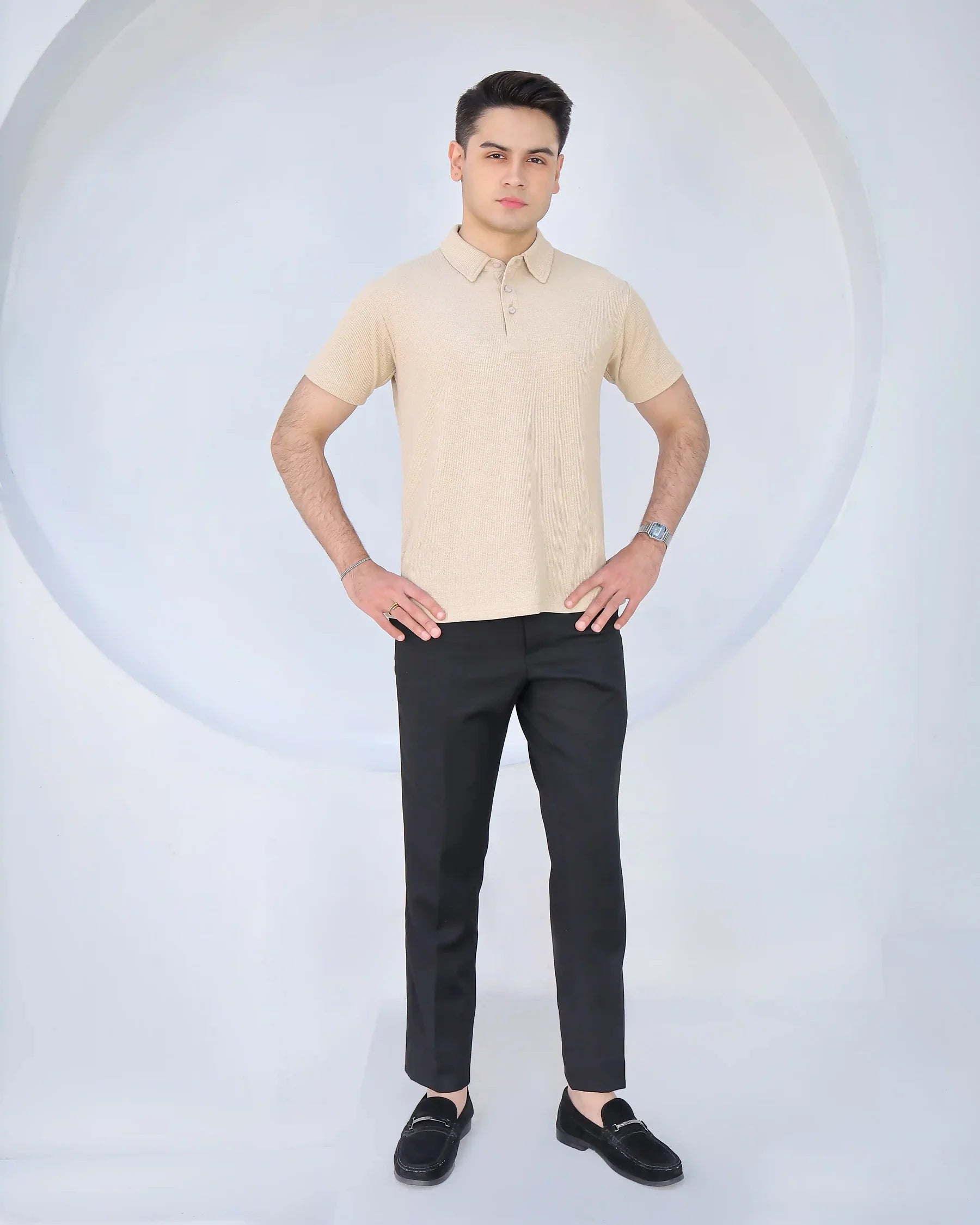 Wearium Waffle Knit - Skin Polo (Size: 2XL)