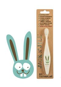 Jack N Jill Bio Toothbrush (TM) Bunny 1brush X 4 (Pack of 4)