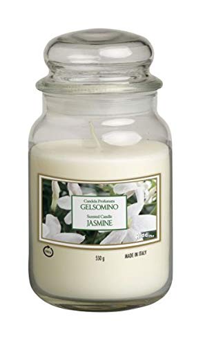 SER Aladin Scented Candle in Sugar Large JELSOMINO 550 GR Duration 100 Hours