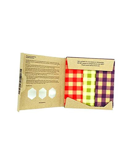 Superbee Beeswraps Triple Small - Pack of 3