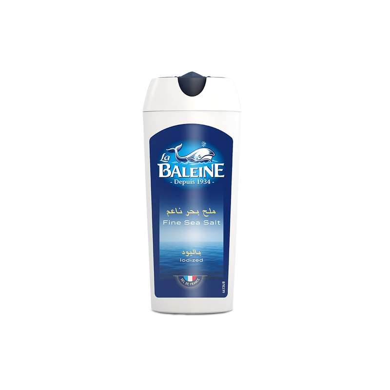 La Baleine Shaker Fine Sea Salt - 125 g