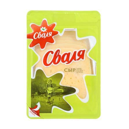 Cheese SVALIA 45% fat, packed (sliced)