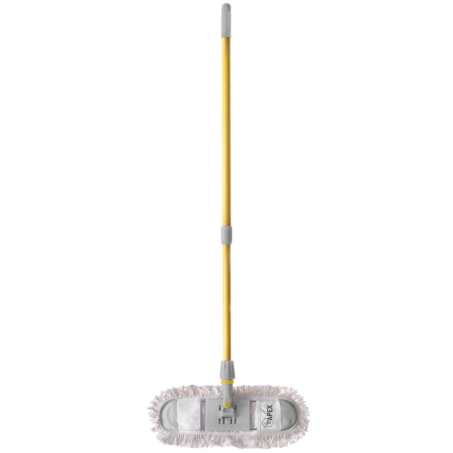 Apex Cotton Floor Duster Cm 40 With Handle, Multicolor, 10825