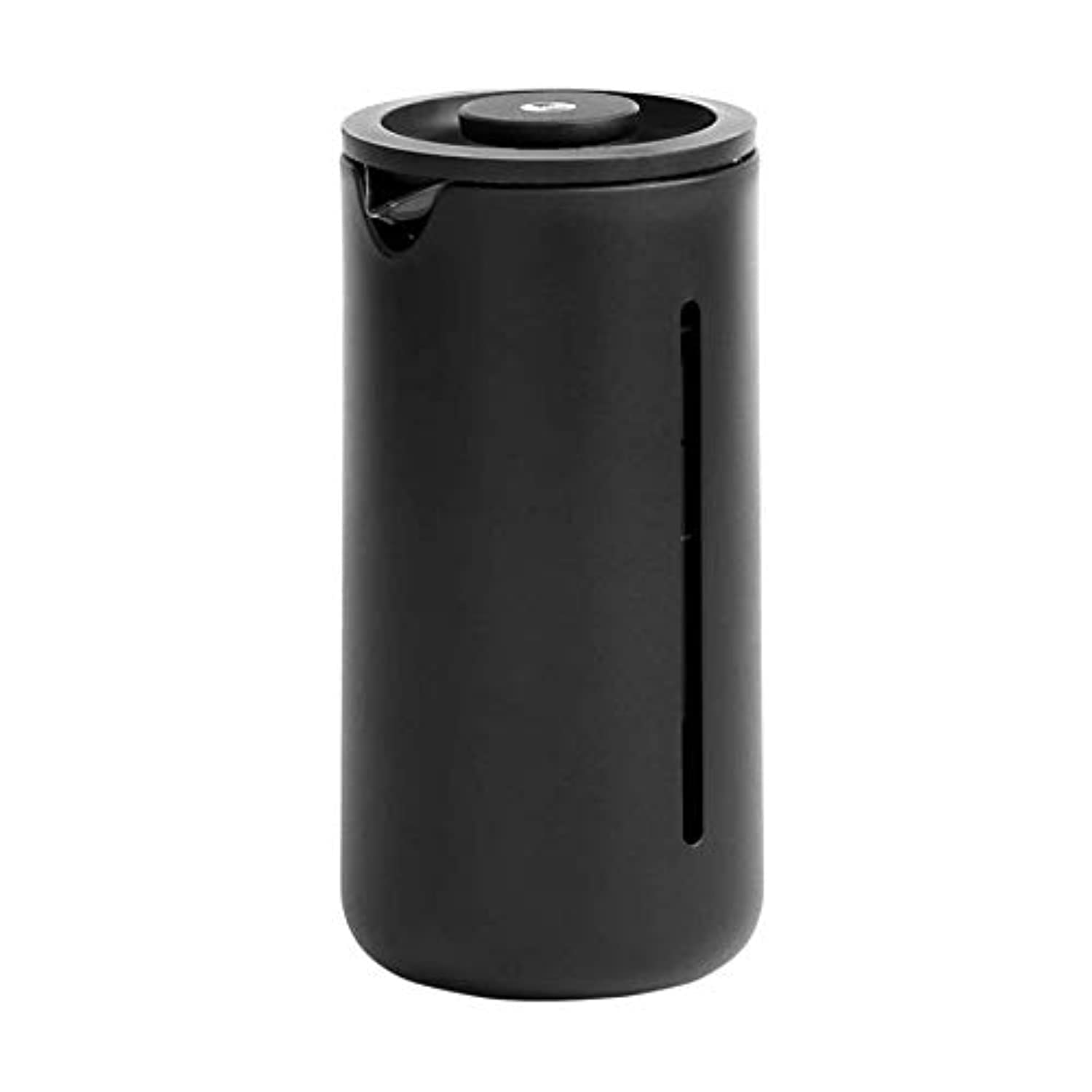 TIMEMORE French Press Coffee Maker(15OZ),Zero Sediment Screen,Shatterproof Carafe,Small Size for 1 Serving,Simple,No Handle,Double Heat Insulation Design