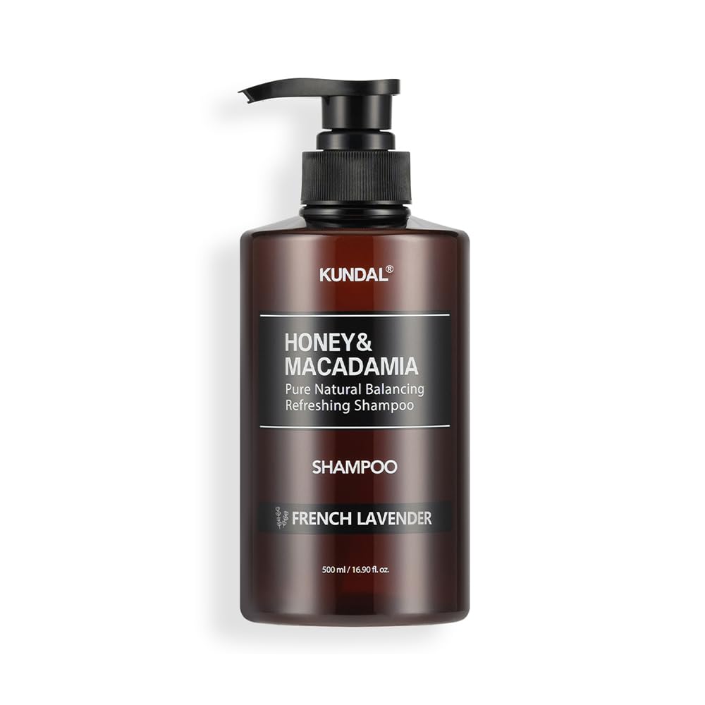 Kundal Honey & Macadamia Pure Natural Balancing Refreshing Shampoo French Lavender, 500ml
