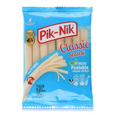 Pik-Nik Fresh Peelable Cheese Sticks 160 gms