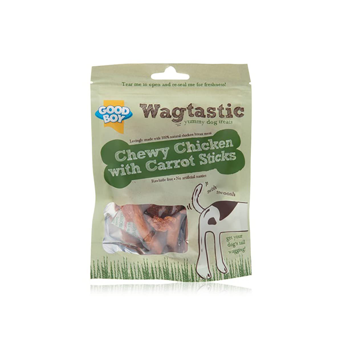 Wagtastic Chicken/Carrot Sticks 70g