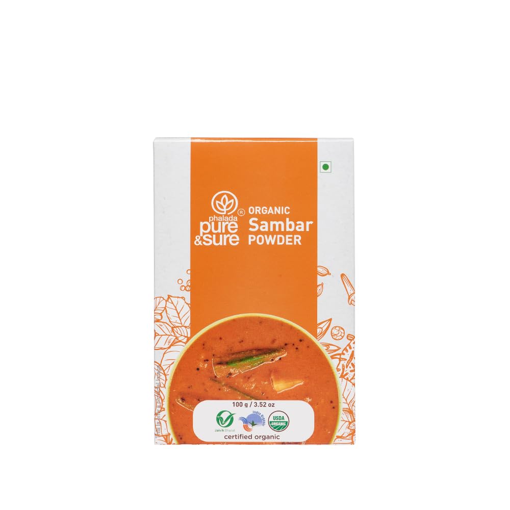 pure & sure Organic Sambar Powder - 100gm