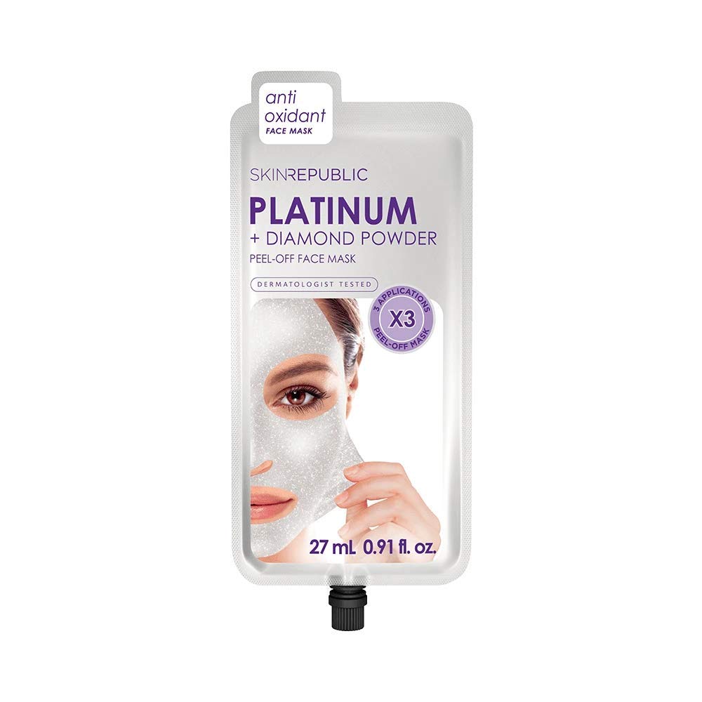 Skin Republic - 24K Gold Peel-Off Face Mask Sheet Gold 27 ml (3 Applications)