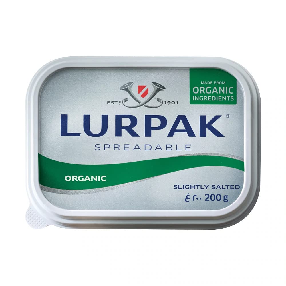 Lurpak Organic Butter Spreadable Slightly Salted 200g