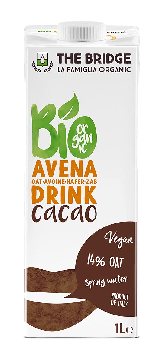 THE BRIDGE Bio Organic Oats Cacao Drink, 1 Litre