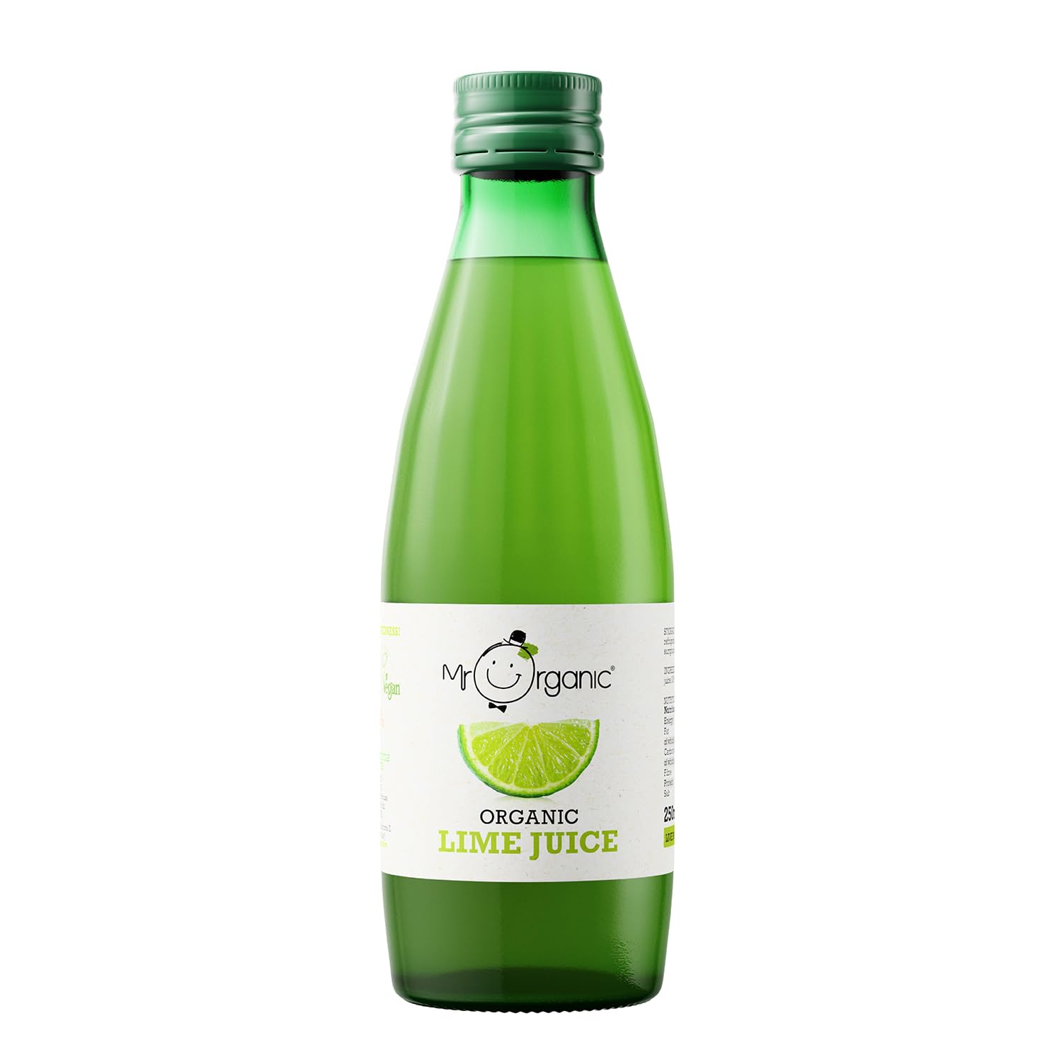 Mr Organic - Organic Lime Juice 250 ml - Non GMO & Preservative Free - Gluten Free & Vegan - For Home Cooking or Baking - Pack of 1