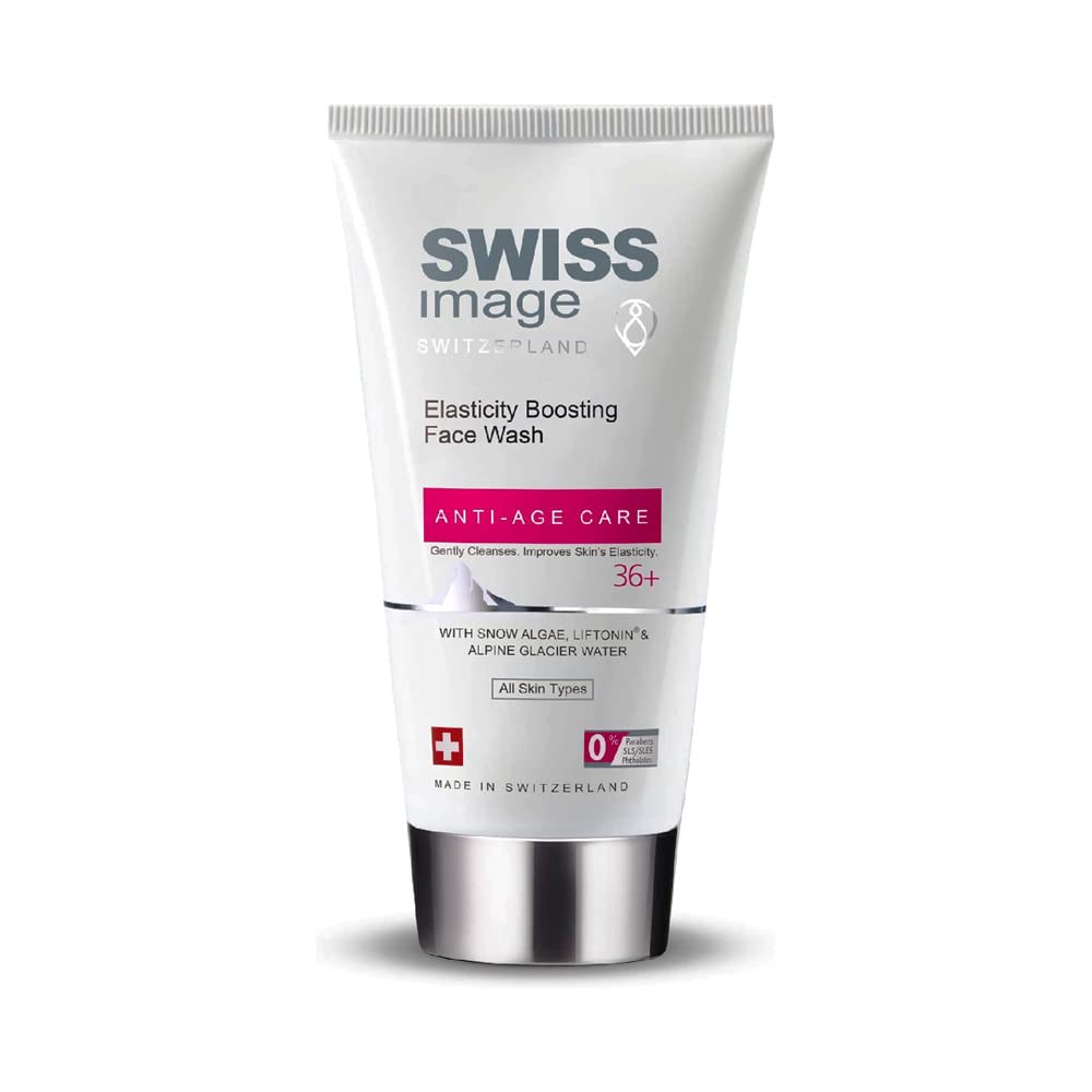 Swiss Image Anti-Age Care 36+ Elasticity Boosting Face Wash 150 ml | Gently Cleanses and Improves Skin's Elasticity | Face Wash For All Skin Types