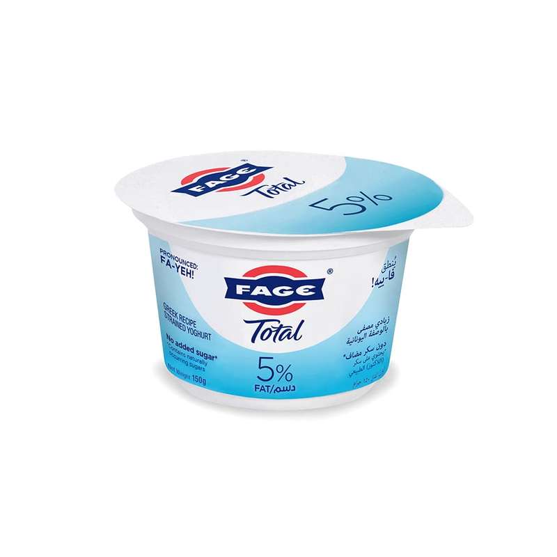 Fage Total 5% Fat Greek Recipe Yogurt 150 g/Tub