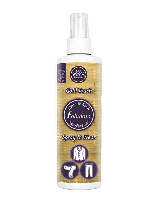 Fabulosa Disinfectant Spray & Wear Gold Touch 250ML