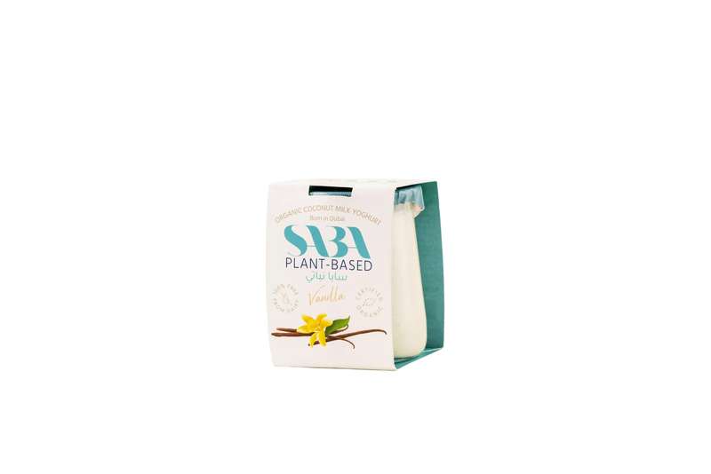 Organic Vegan SABA Vanilla Yoghurt Piece