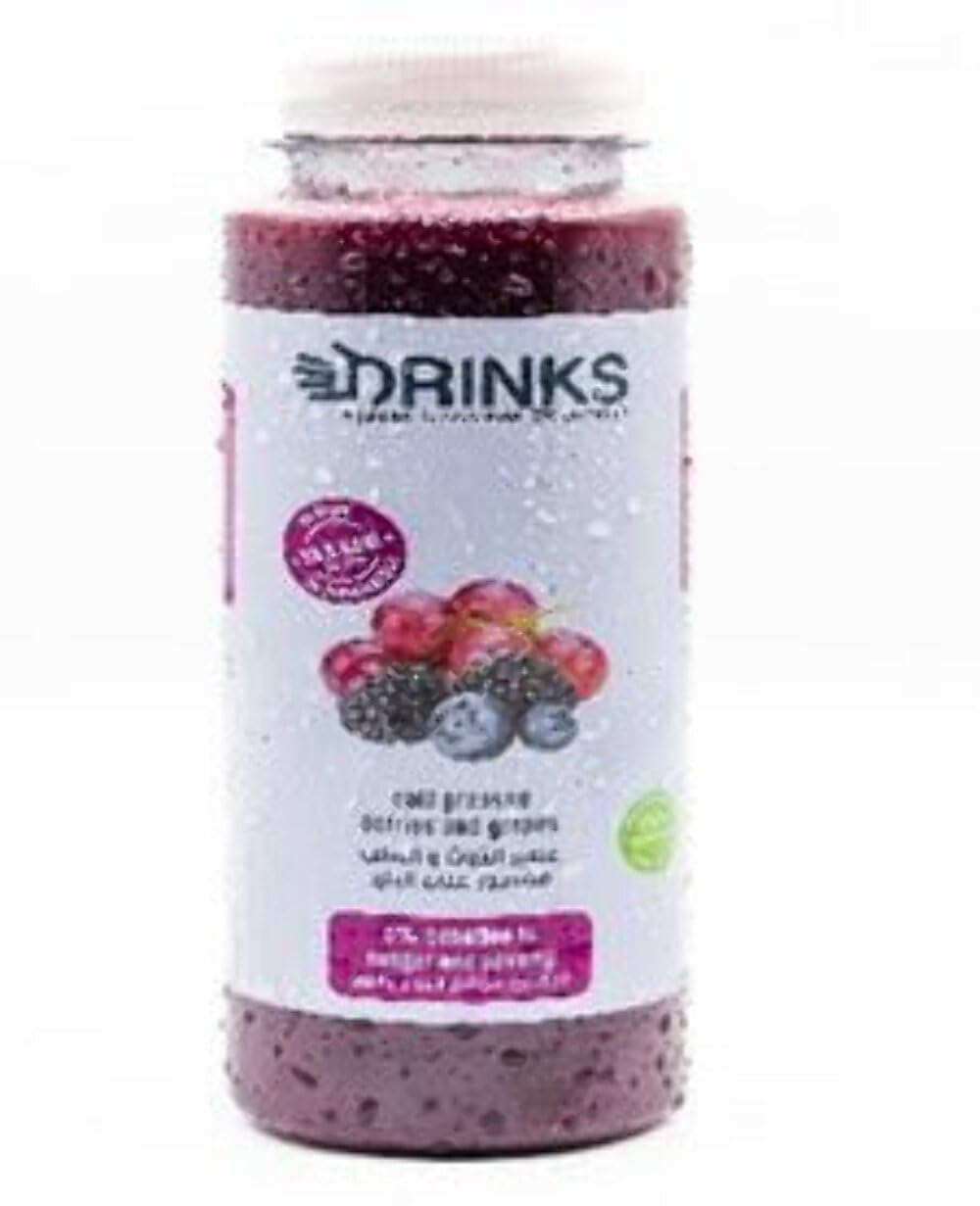 Cold Pressed Berries and Grapes 250ml Piece