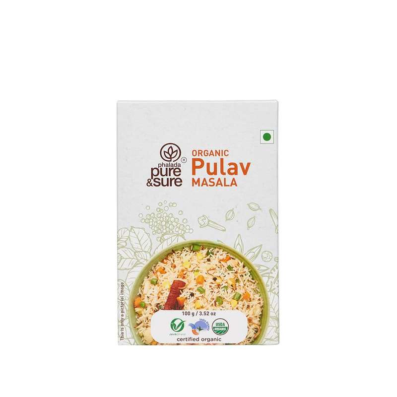 pure & sure Organic Pulav Masala - 100gm