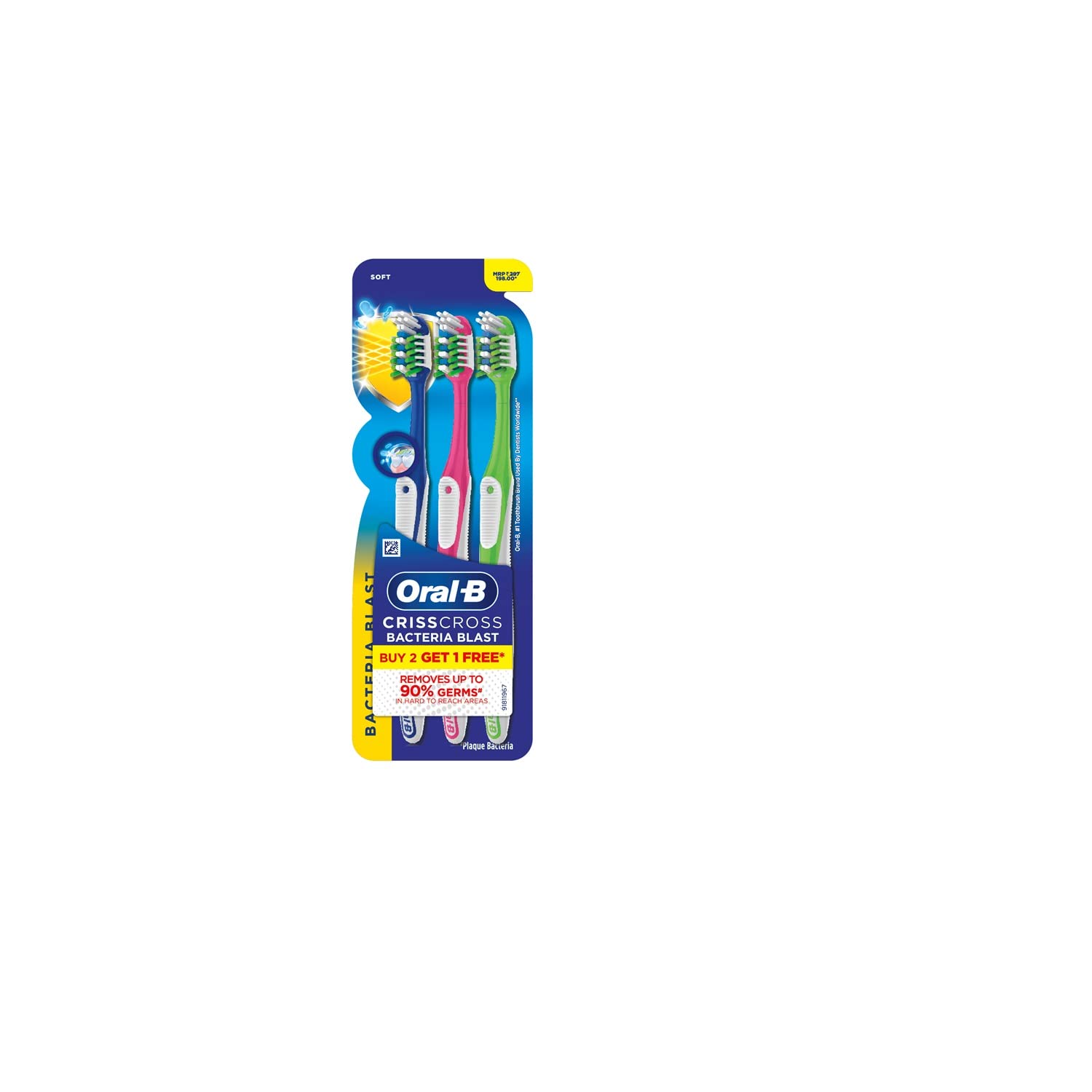 Oral B Pro Health Anti-Bacterial Toothbrush