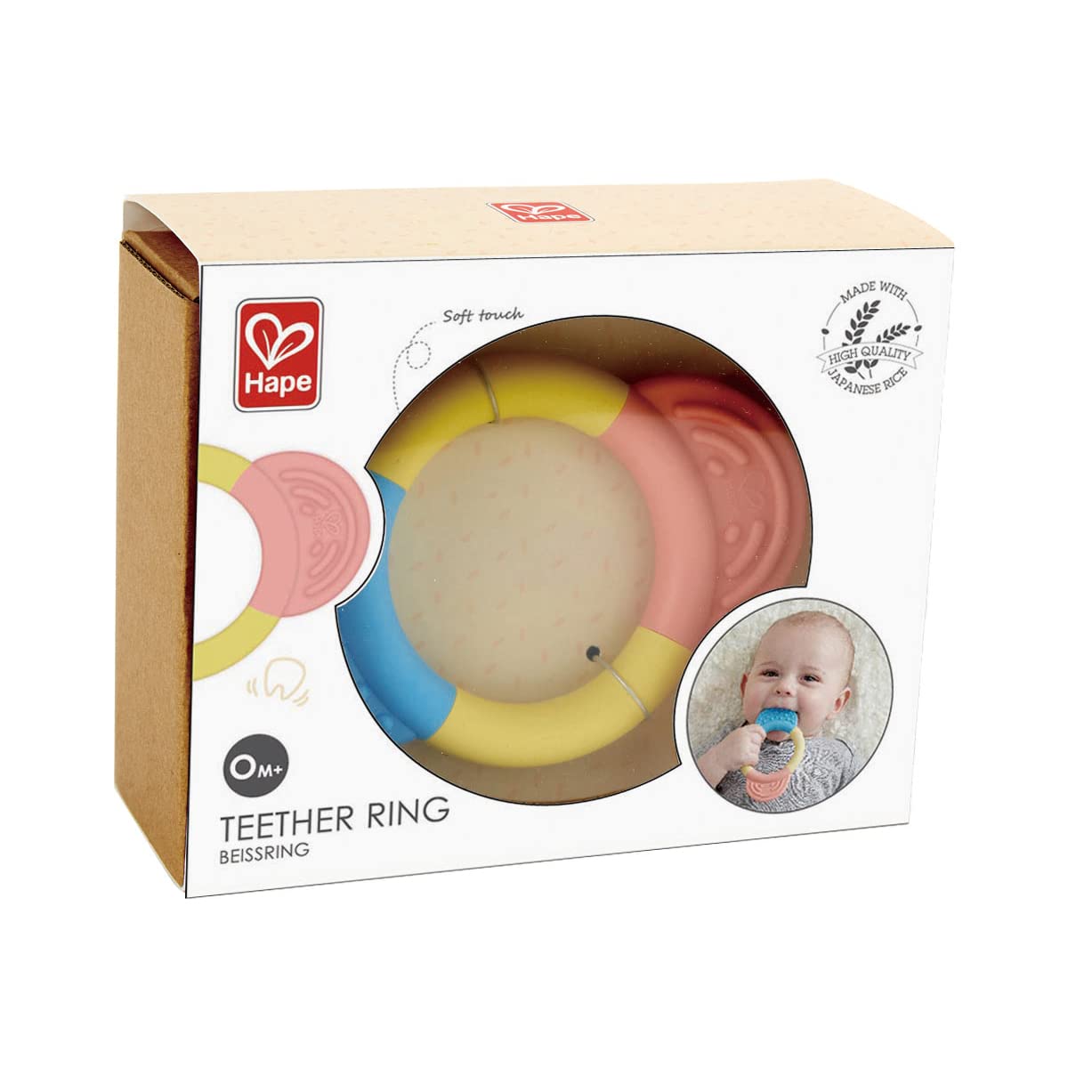 HAPE TEETHER RING E0026