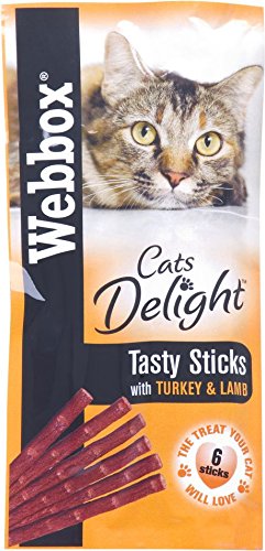 Webbox Cat Sticks Turkey & Lamb 6stk (Pack of 12)