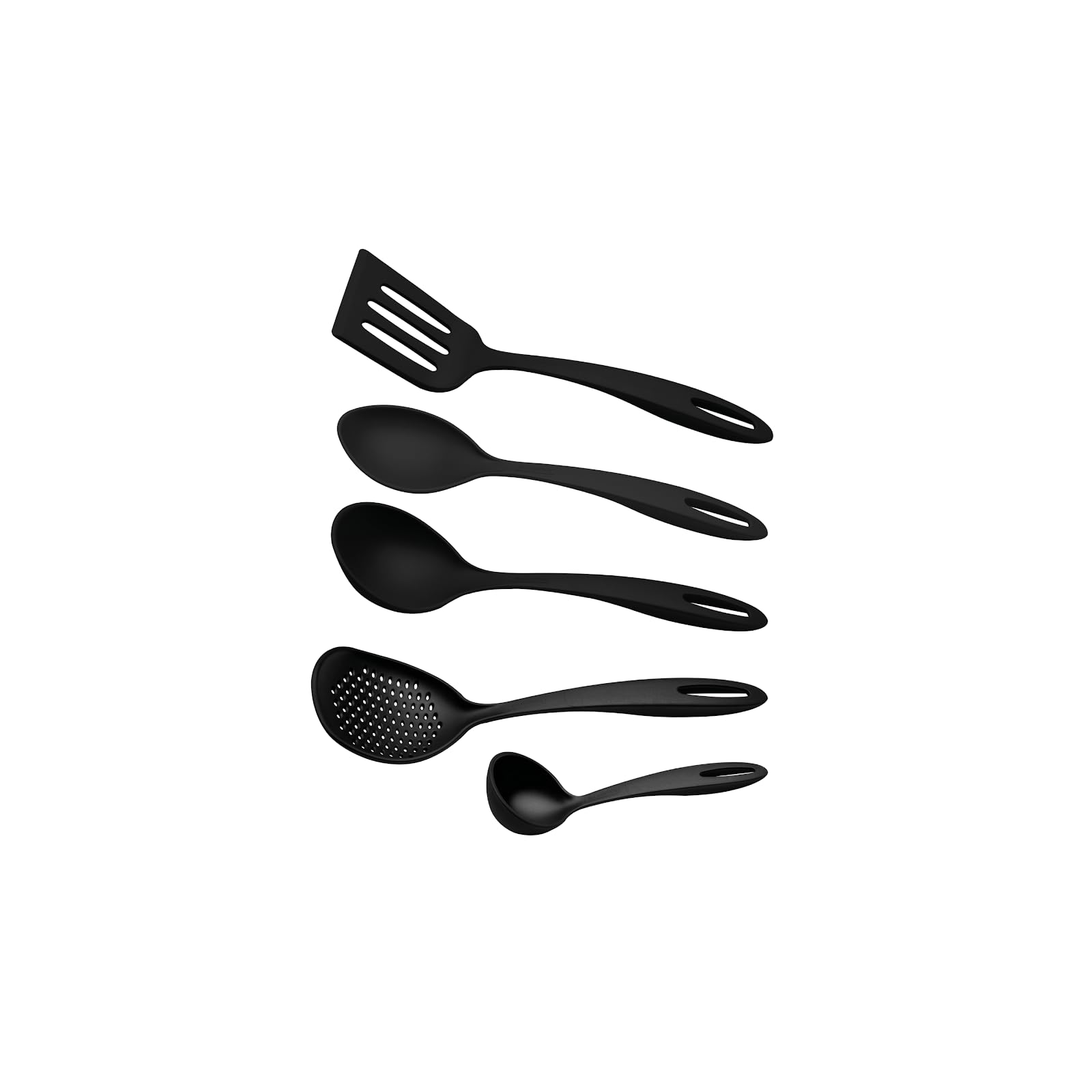 Tramontina 5 Piece Ability Kitchen Utensils Set – Apartment Essentials Accessories Cooking & Camping made for Pots and Pans Set, Home & kitchen