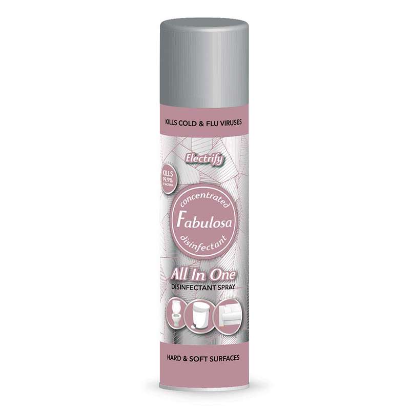 Fabulosa all in one disinfectant spray electrify 400ml