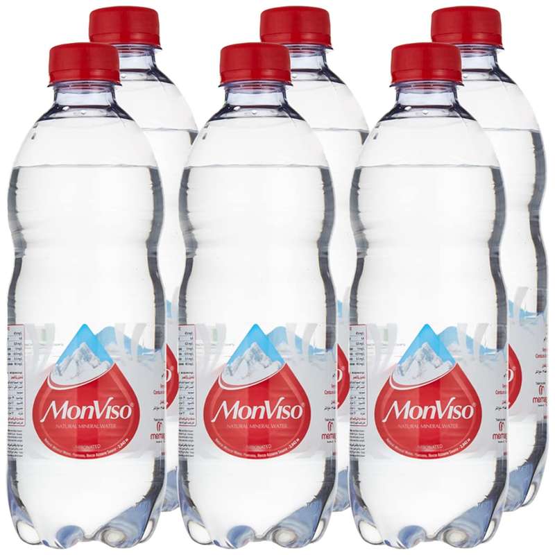 Monviso Liquid Sparkling Natural Mineral Water - 500ml X 6