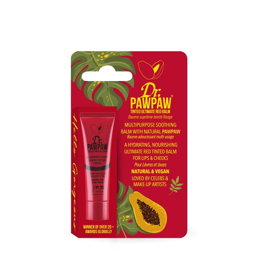 Dr. PAWPAW Multi-Purpose Balm | No Fragrance Balm, For Lips, Skin, Hair, Cuticles, Nails, and Beauty Finishing | 10 mL