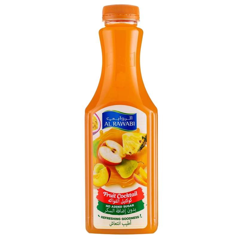 Al Rawabi Fruit Cocktail Juice No Added Sugar, 800ml