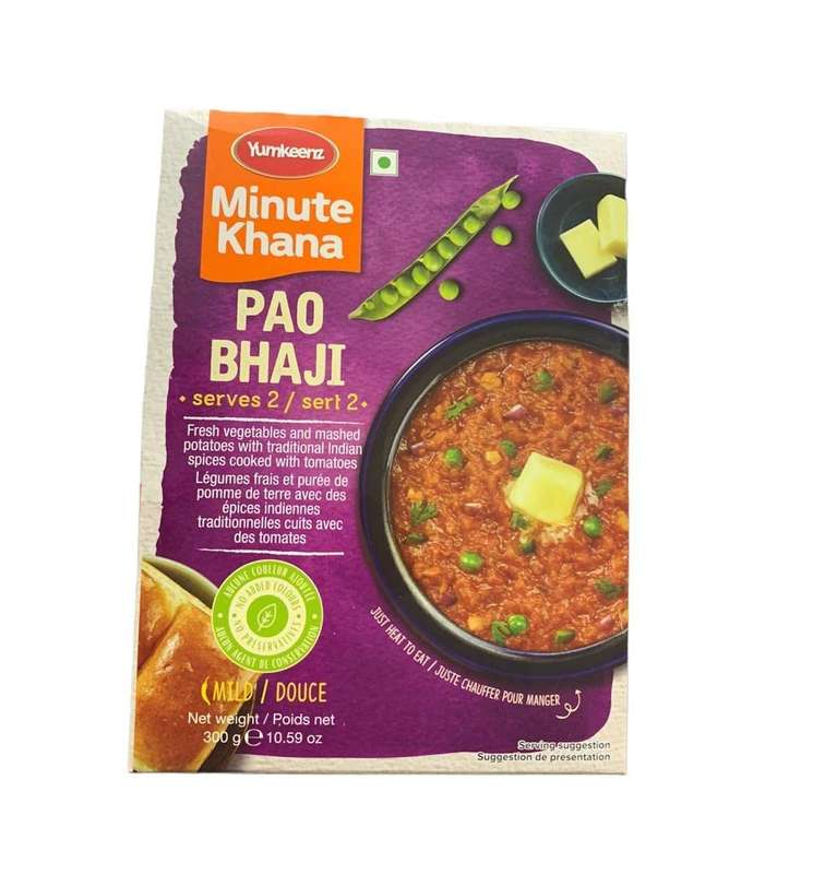 HaldiRAMs Minute Khana Amchi Pao Bhaji, 300 gm