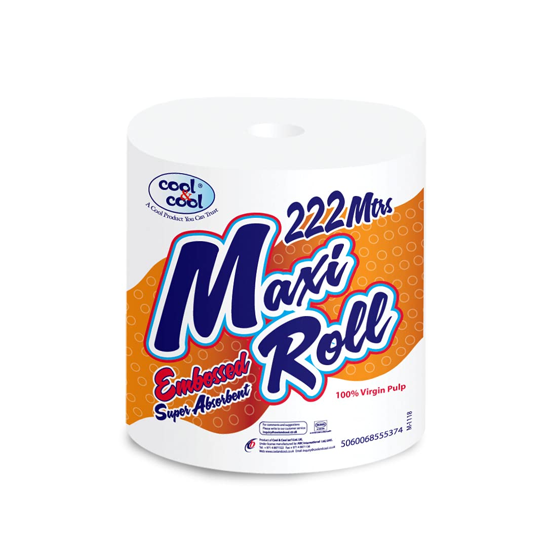 Cool & Cool White Maxi Tissue Roll