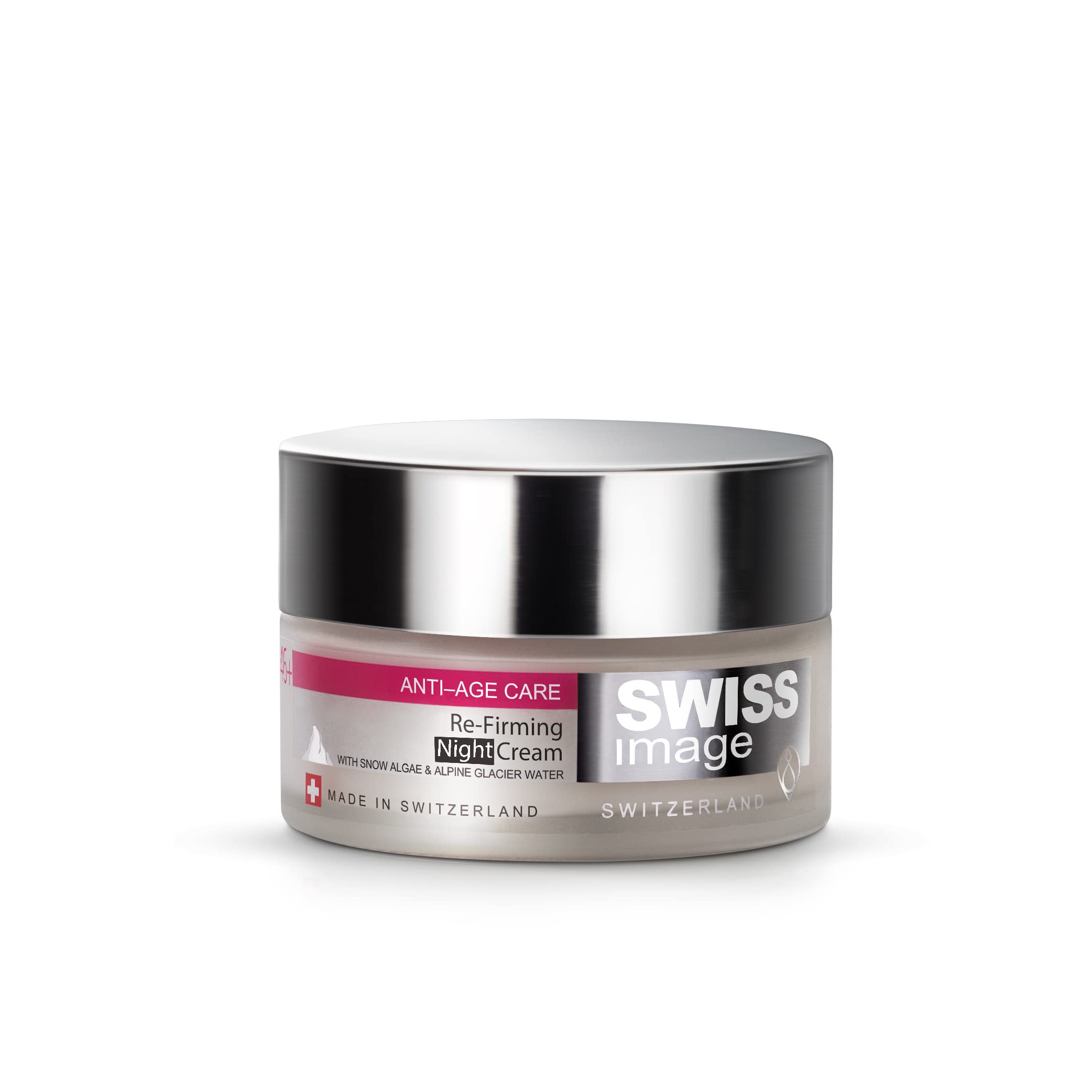 Swiss Image Anti-Age 46+ Refirming Night Cream 50 ml | Reduces Fine Lines, Wrinkles & Age Spots | Supports Skin Generation During the Night | Collagen boosting Cream for All Skin Types