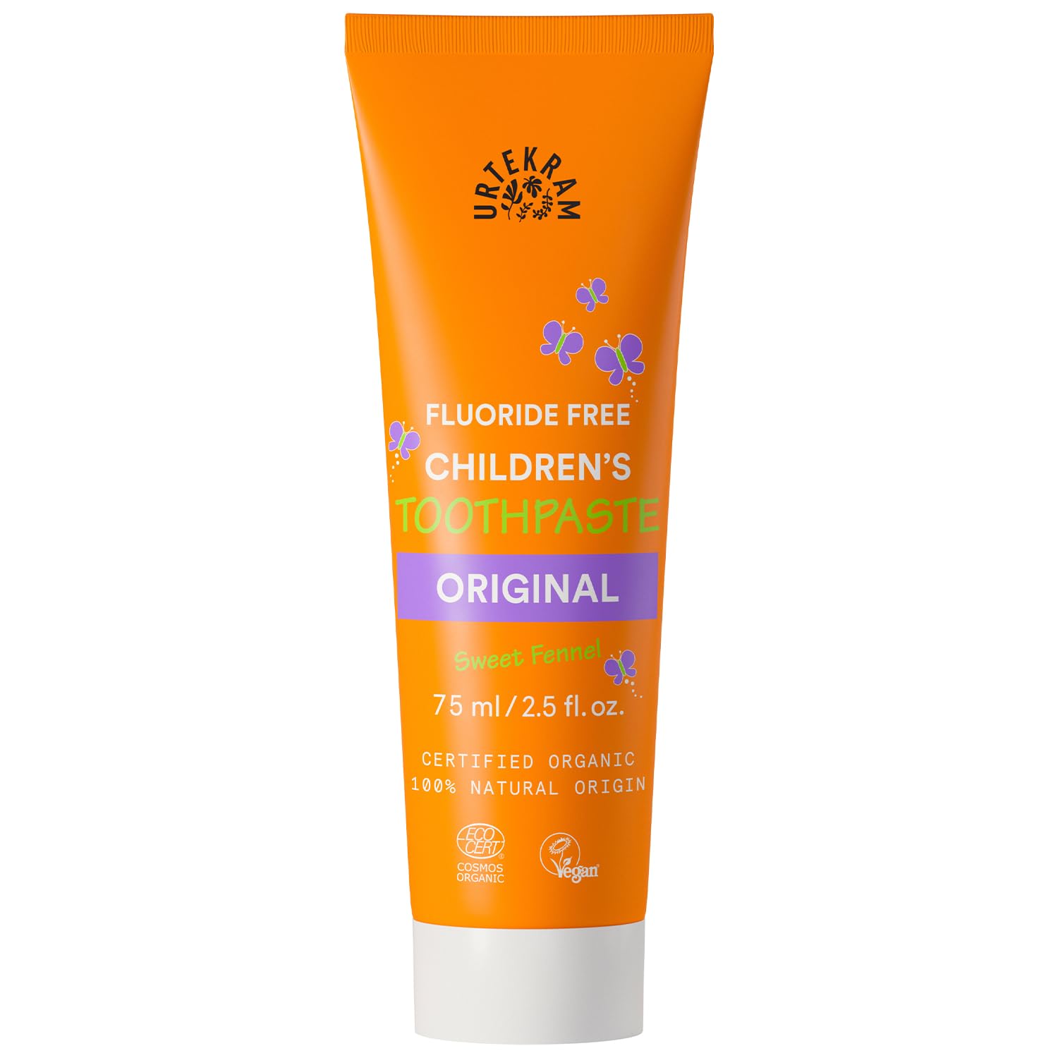 URTEKRAM Children's Toothpaste Original - Organic and Vegan