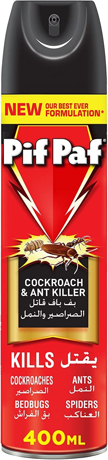 New Pif Paf Power Guard Crawling Insect Killer 400ml