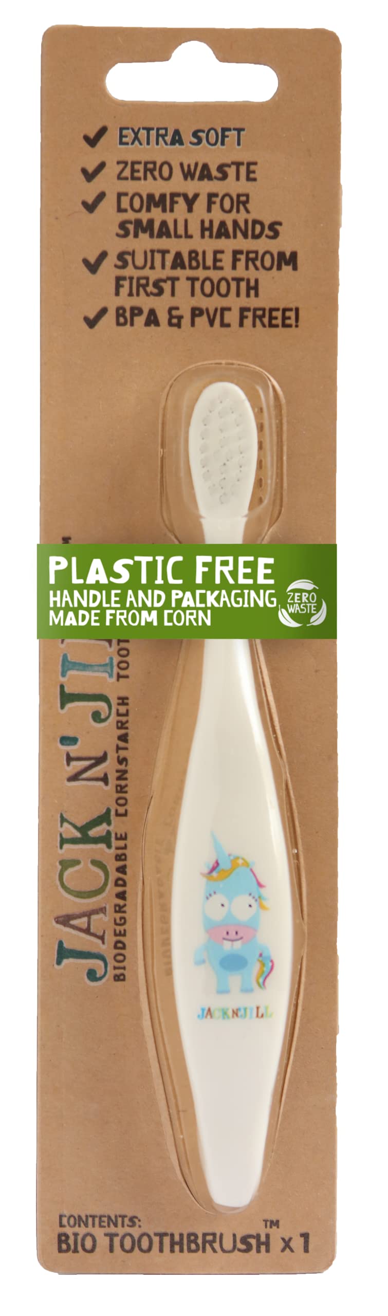 Jack N' Jill Kids Plastic Free Bio Toothbrush