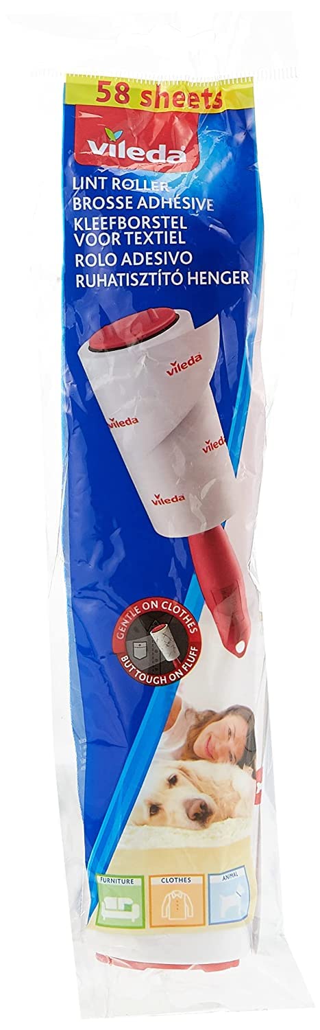Vileda 123752 Cloth Lint Roller / Remover Set
